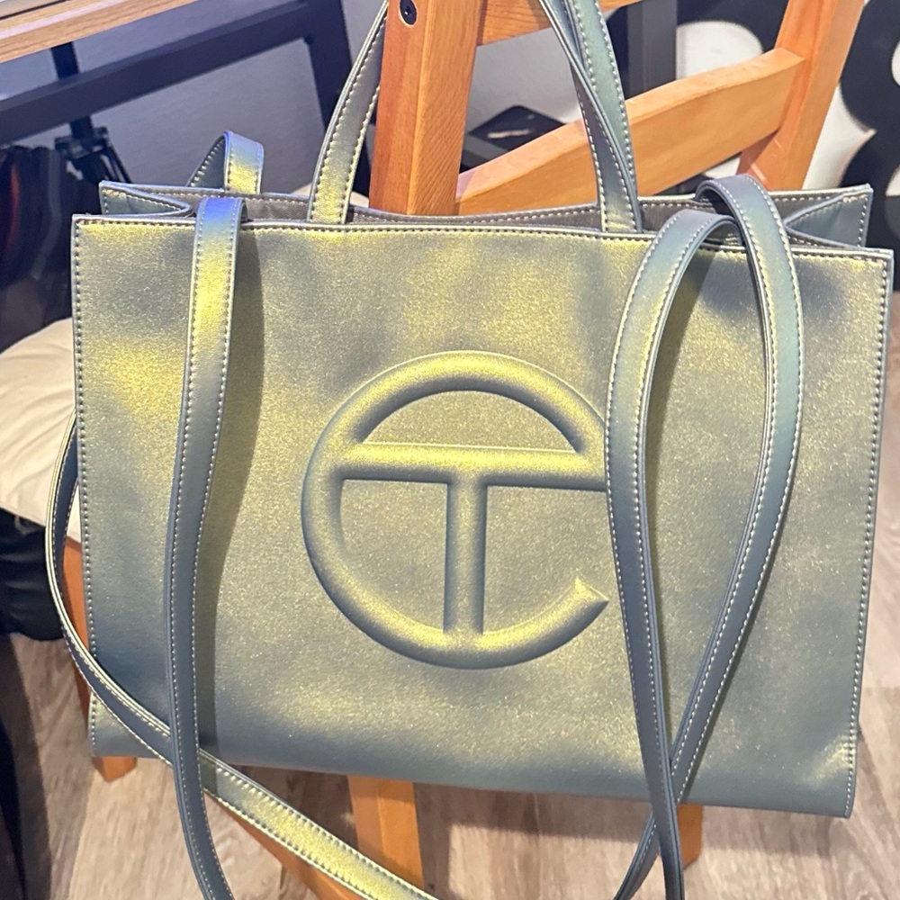 Telfar Women's Green Tote Bag